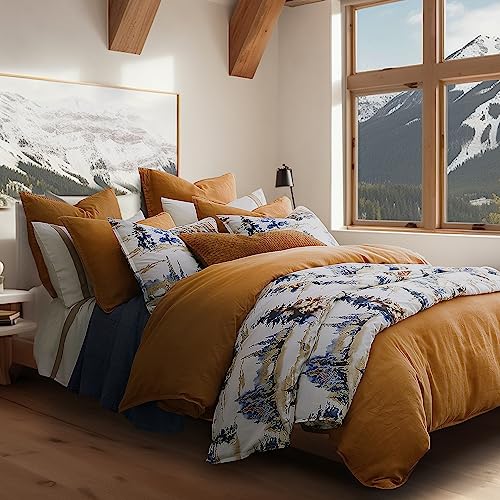 Image of Paseo Road Cabin Bedding Acadia 2 Piece Twin Pine Trees Comforter Set