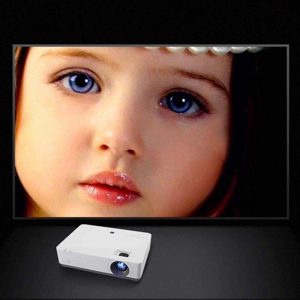 Videoproiettore 1080P Full HD HDMI Proiettore da ufficio per laptop Presentazione aziendale e home theater Ultra HD 1080P Wireless Ufficio aziendale Formazione Istruzione Insegnamento Conferenza
