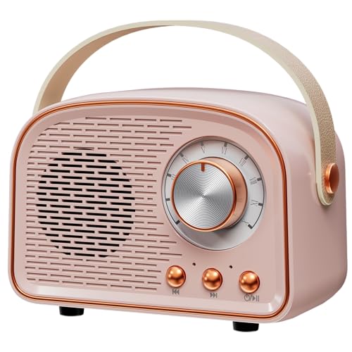 Aresrora Retro Bluetooth Speaker,Wireless Vintage...