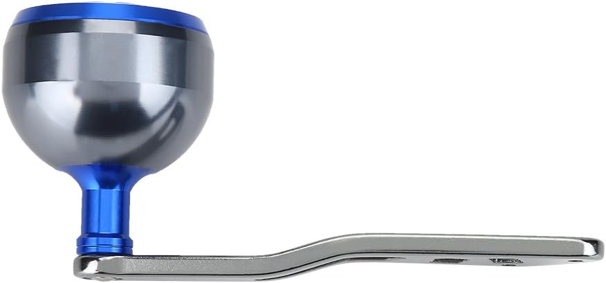 VGEBY Power Handle for Reel, Fishing Reel Handle Metal Power Handle Knob Grip Replacement 200 Power Handle with Assembly Parts for Baitcasting (Blue)