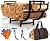 Tetutor 35 Inch Firewood Rack Indoor Outdoor with Firewood Carrier, Metal Small Indoor Wood Rack,Heavy Duty Firewood Holder with Kindling Hooks, Sturdy Fireplace Log Holder Fire Wood Storage Racks