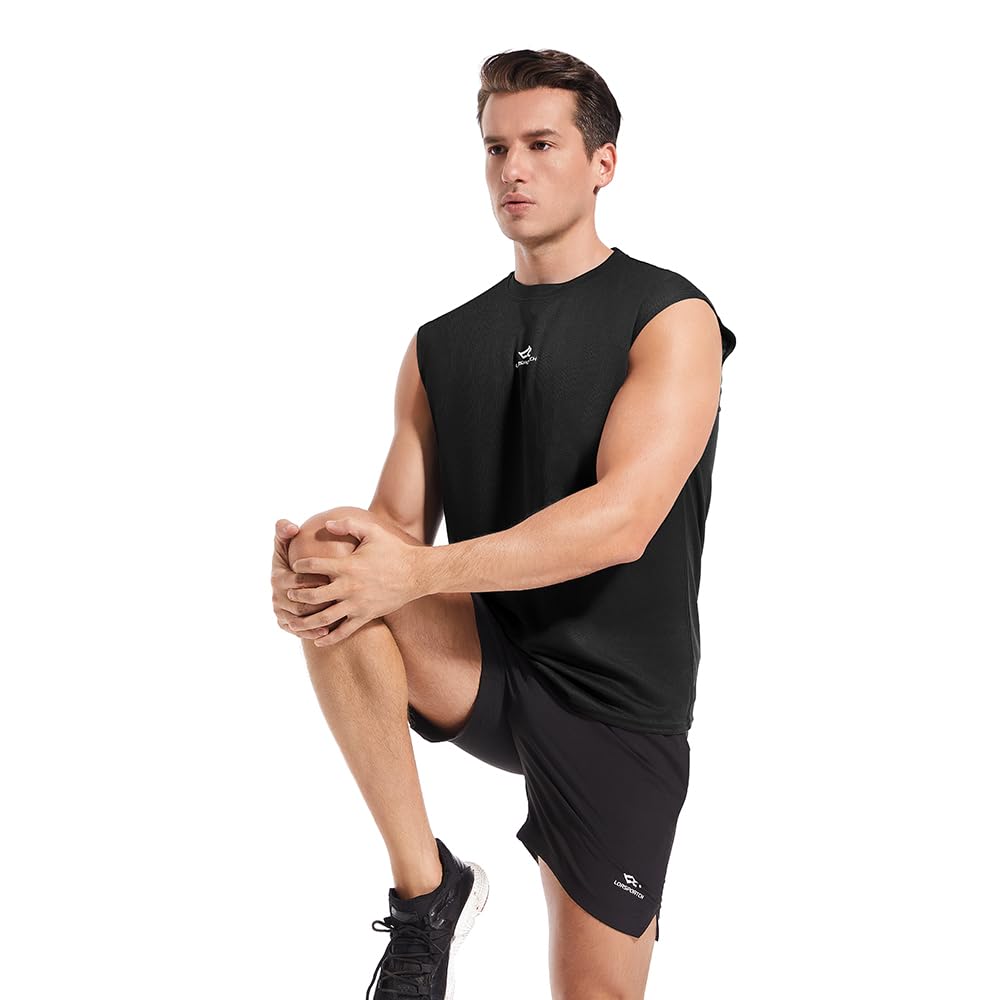 Camiseta sin Mangas para Hombre, Camiseta sin Mangas Deportiva, Culturismo, Entrenamiento, Gimnasio, Elementos Esenciales, Fitness, Correr, Camiseta