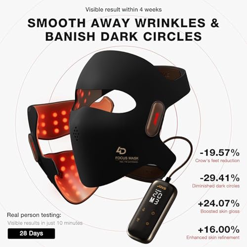 Image of JOVS 4D Laser Light Therapy Mask, Black