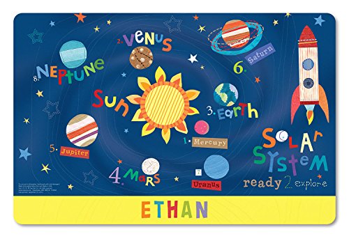 Personalized Placemat for Kids, Outer Space - I See Me!