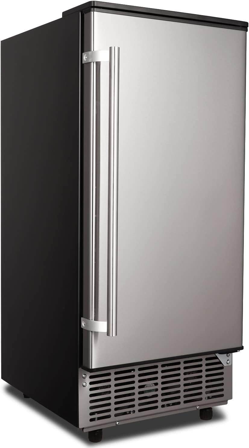 Cool life Coollife Built-in Commercial Ice Machine Undercounter with Ice Scoop,Water Line, 80lbs Daily Capacity