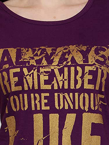 Image of FLEXIMAA Women's Half Sleeve T-Shirt - P