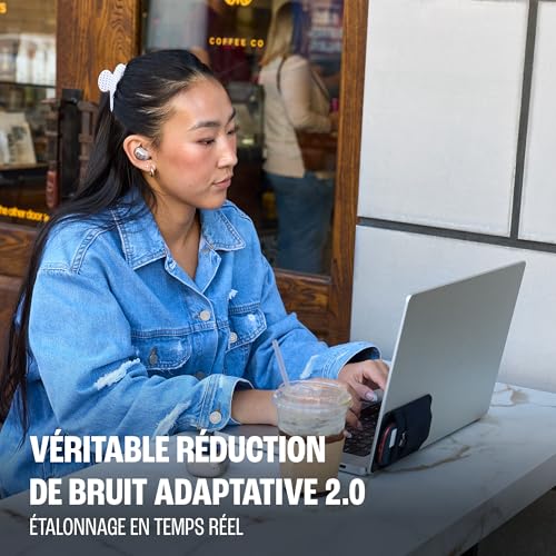 Son haute résolution avec ces écouteurs noirs à boîtier intelligent - 3