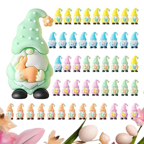 Nains miniatures déco extérieure et intérieure pour Pâques
