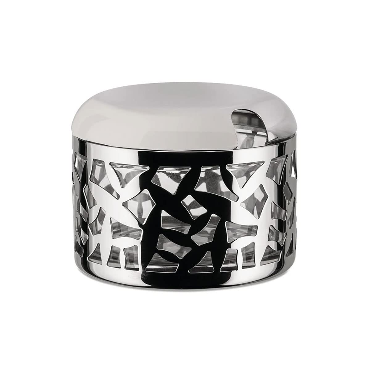 Alessi, Formaggiera, Grigio (Edelstahl)