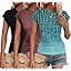 3pcs Y-flower Blue, Dark Red, Black