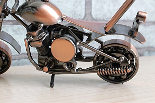Amazon.co.jp: 鉄製鉄アート置物雑貨バイクオートバイミニチュア