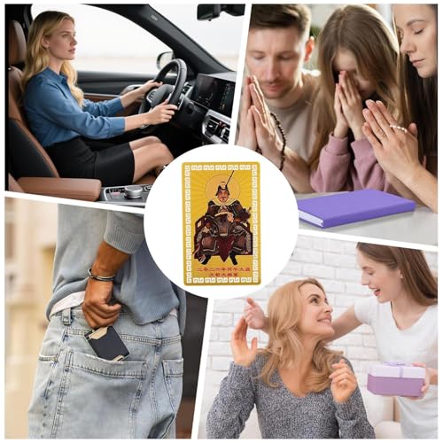 Genérico Tarjeta De Metal Tai Sui 2026,Decoración Portátil de Cobre y Oro Chino | Tarjeta Tradicional China del Año del Caballo - para Hombres, Mujeres, Jóvenes, Familia y - imagen 4