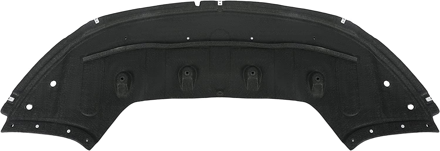 HECASA Engine Splash Shield Cover Compatible with 2016-2020 Kia Optima Replacement for 29110D5500 Black PET Front Under Radiator