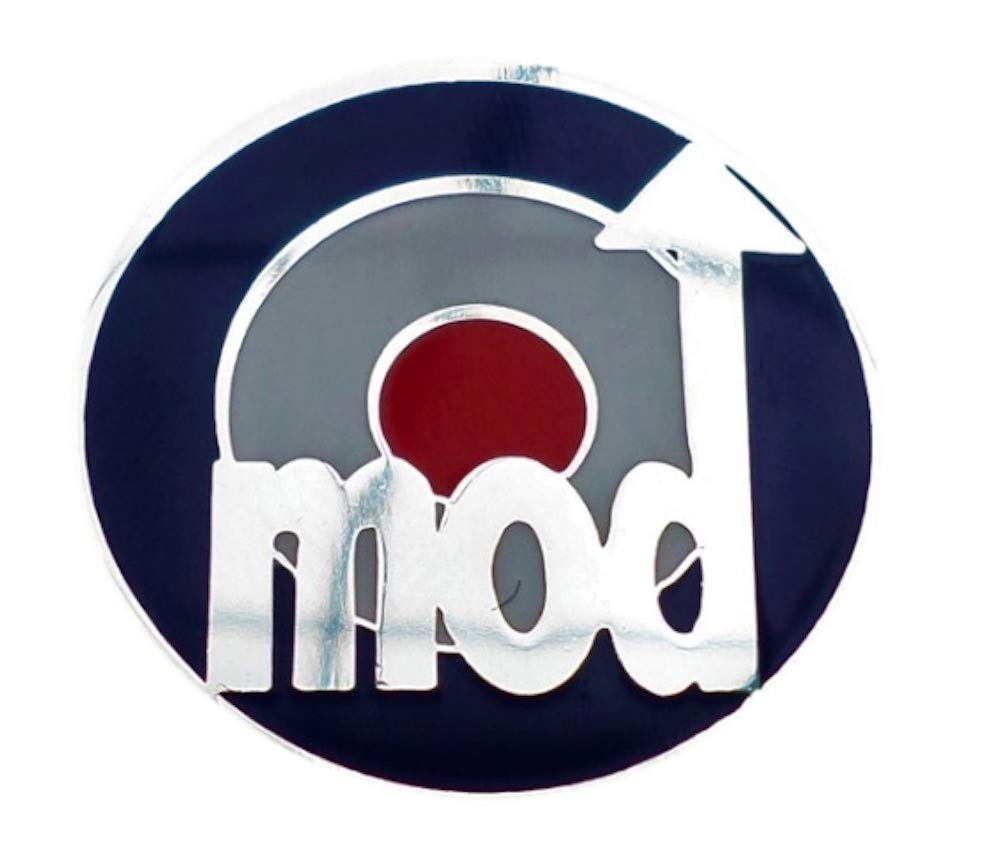 Mod Target Circle Red, White & Blue Enamel Pin Badge