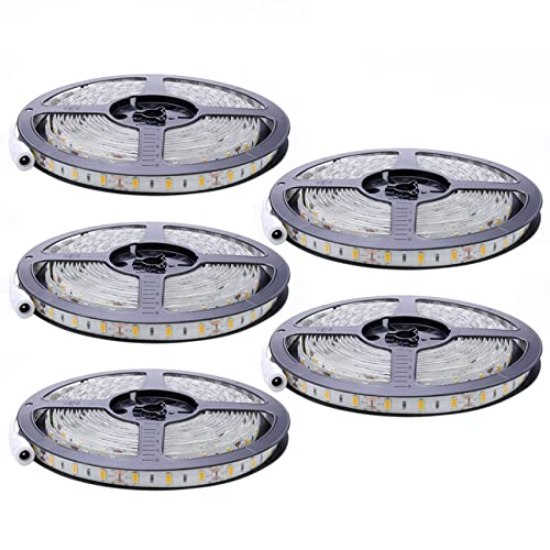 Mocturnity LED-Streifen 5 m Warmweiß 5er-Pack