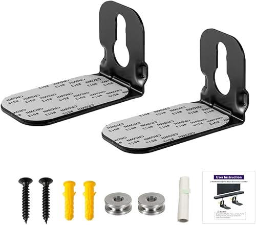 Miniatura 8 de Soporte de pared universal para barra de sonido Hisense para HS205 HS214 HS218 U5120GW+ HS212F HS219 HS312 AX2107G AX2106G U3120G U5120G U5120G