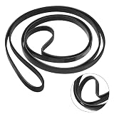 Vibsky Cinghia per tamburo asciugatrice 6PH1930 per 2951240100, 1930 mm x 9,6 mm, ricambio in gomma nera, compatibile con C00031321, facile da installare