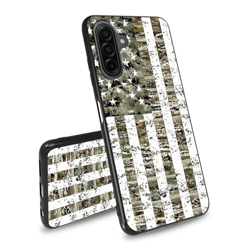 BEOTIWAD for Samsung Galaxy A17 4G/5G/A18 Case,Camouflage Flag