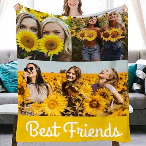 Couverture personnalisée drap photo grand format plaid canapé lit double