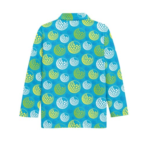 HUIACONG Kids Golf Shirts with Button Under Shirts for Boys Girls Sweatshirts2