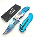 1 X Master Collection Mc-a013lb 5" Closed Mermaid Folder Assisted Open Pocket Hunting Tactical Outdoor Knife
