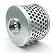 MUSTBEE Round Hole Suction Strainers and Combination Hose Connector Set for Pump, Plated Steel (1.5 inch set)