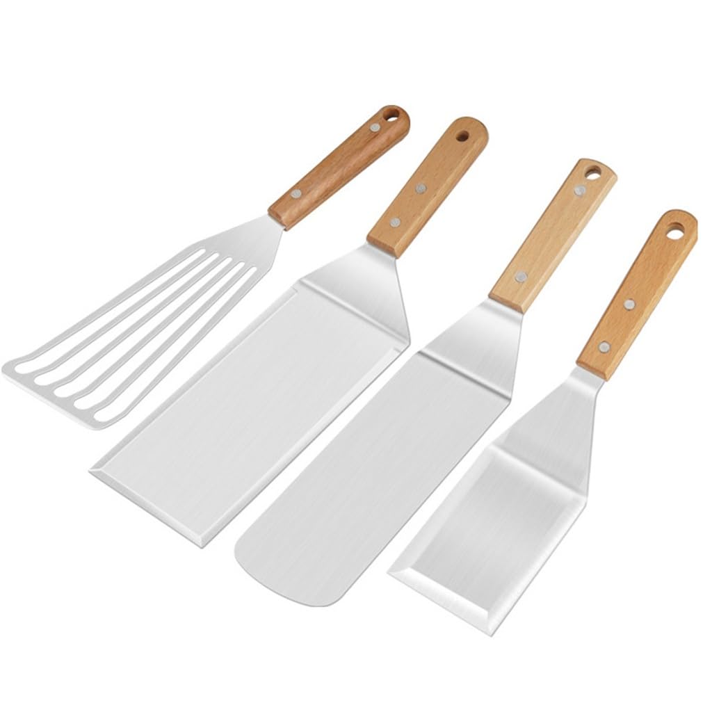 Barbecue Tool Set Outdoor Stainless Steel Barbecue Shovel Iron Plate Barbecue Shovel BBQ Barbecue Set