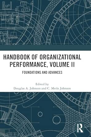 Handbook of Organizational Performance, Volume II-Wow! eBook