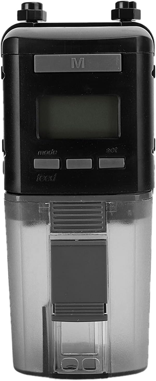 Mini Automatic Fish Feeder Aquarium Digital LCD Food Feeder Feeding Timer Fish Food Dispenser for Aquarium or Fish Tank