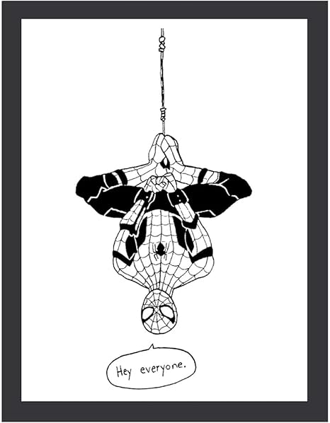 Amazon Co Jp アートパネル 木製の枠 スパイダーマン アートフレーム 装飾画 壁の絵 ポスター 壁アート インテリア 壁ポスター 北欧 おしゃれ 壁アート 掛け物 壁飾り 部屋飾り 壁装飾 ウォールアート 壁吊り 掛け物 玄関 リビング 新居祝い 額縁付きの完成品 ホーム