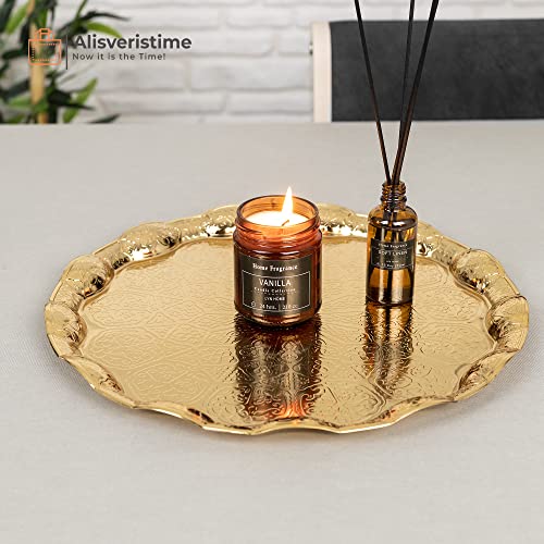 Alisveristime 27 Pc Ottoman Turkish Greek Arabic Coffee Espresso Serving Cup Saucer Crystal Set (Gelincik) - Handcrafted Traditional Set With Hilal Motifs (Gold) #TOP6