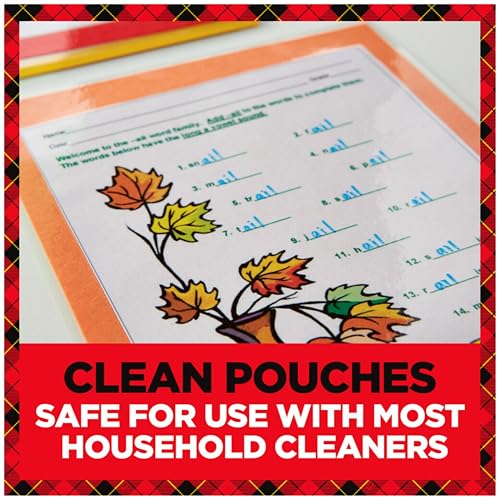 Scotch Thermal Laminating Pouches, 200 Count, Clear, 3 mil., Ideal Office or School Supplies, Fits Letter Sized Paper (8.9 in. × 11.4 in.)