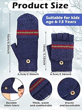 Warme und bequeme fingerlose Wollhandschuhe ideal für verschiedene Aktivitäten e
