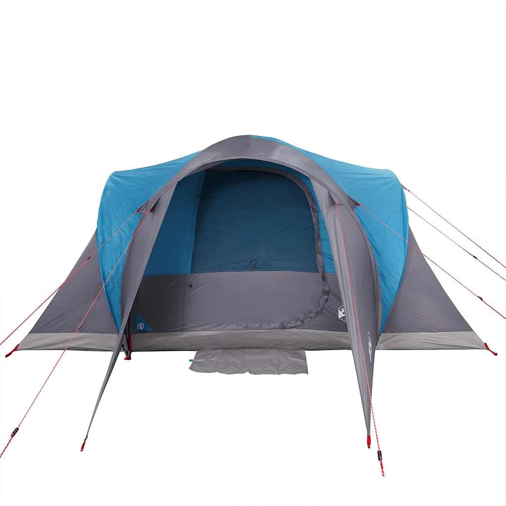 Genérico Tienda de campaña Familiar iglú 6 Personas Impermeable Azul,Deportes,Actividades al Aire Libre,Camping y Senderismo,Tiendas de campaña-4009462