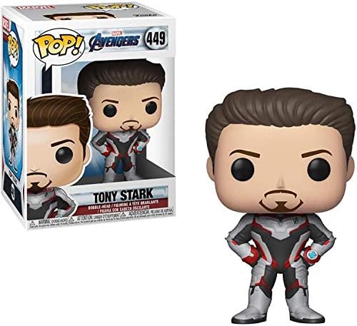 POP! Avengers End Game (Infinity War 2) - Tony Stark in Team Suit Pop Bobblehead Figure
