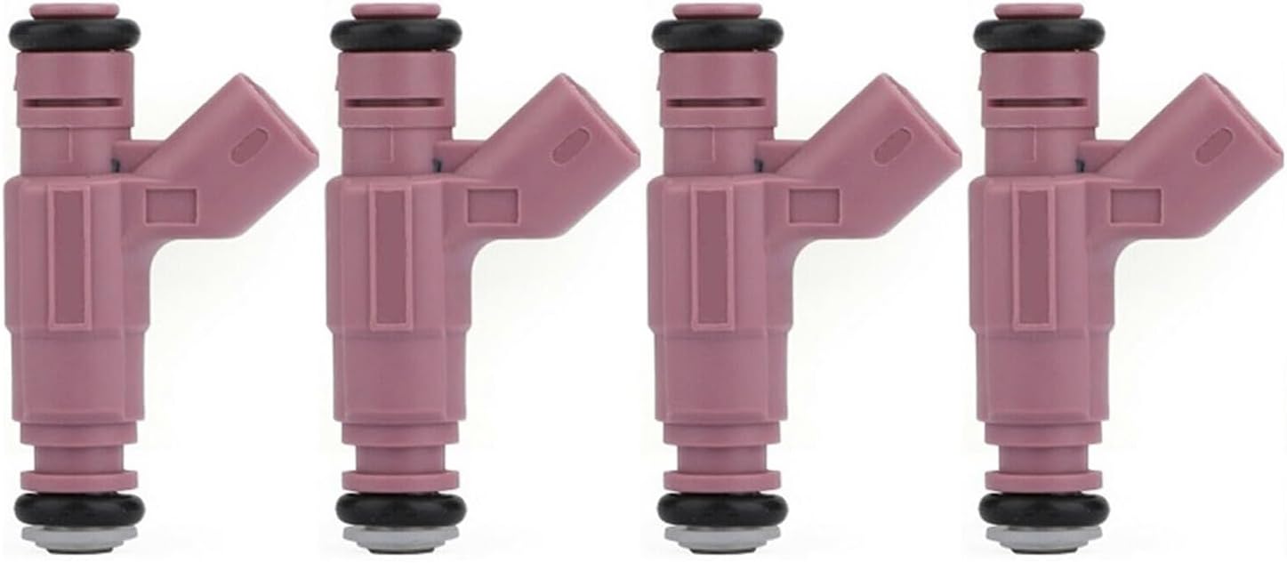 4Pcs Fuel Injectors Compatible with Neon Chrysler PT Cruiser 2003 2.4L Turbo 04852747AA 0280156030