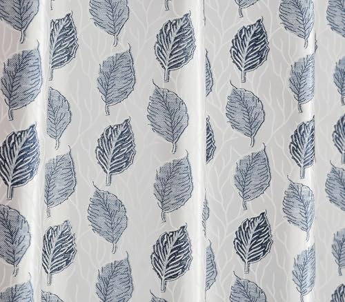 Image of DEVSANG Polyester Curtains 6 Feet Long Set of 3, Grey