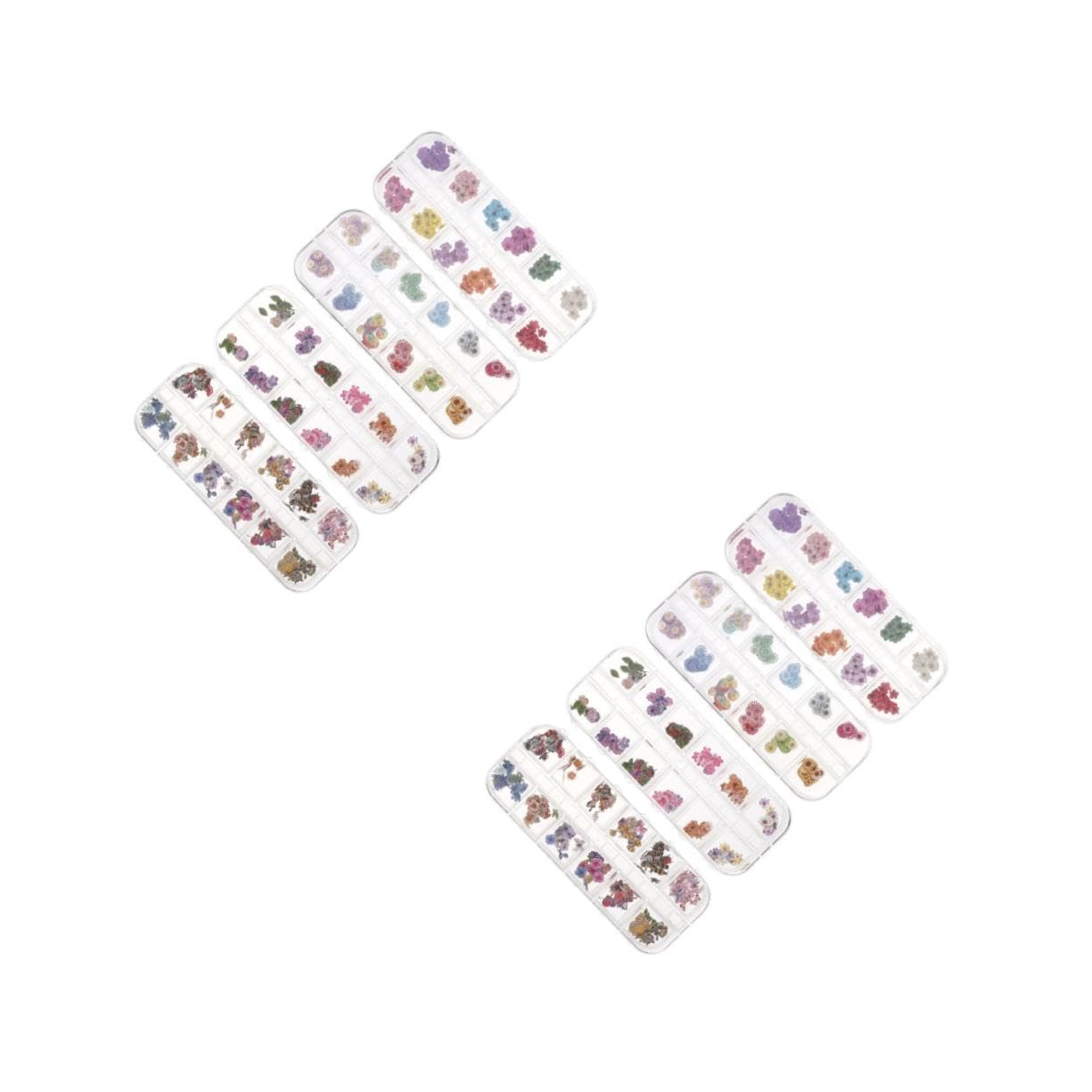 Adesivi Per Unghie Legno Pulp Con Fiori Di Margherita Decorazioni Per Manicure Art Uniche e Colorate