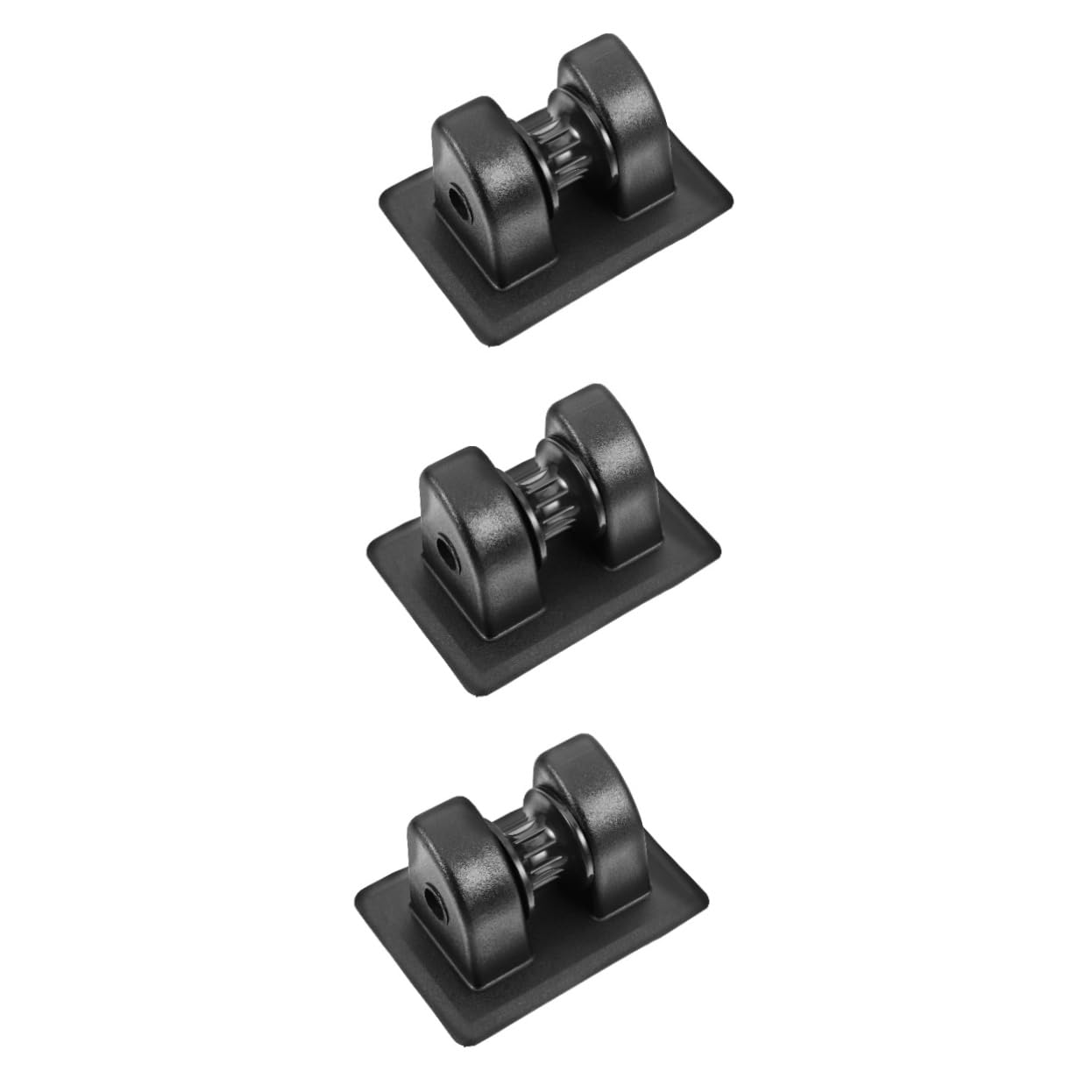 ifundom Supporto per Fissaggio Kayak Kayaks Presa per Ancoraggio Kayak Montare Fibbia rotorbitale Clip di Ancoraggio Supporto per l'ancora della Barca PVC Black