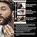 VOLT Grooming Temporary Instant Beard Color - Quick Drying Plant Based Hypoallergenic Brush on Color for Beards, Mustaches, and Eyebrows, Bark (Dark Brown)