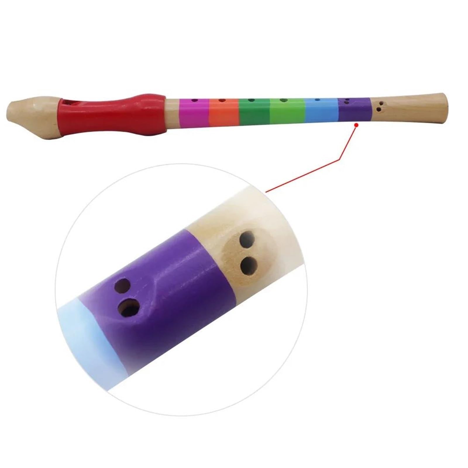 Flûte À Bec Flûte En Bois À Huit Trous Instrument De Musique Professionnel