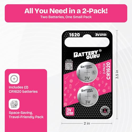 Batería CR1620 para Llave Mazda 3 4 Puertas 2007-2013 Pack 2 miniatura 2