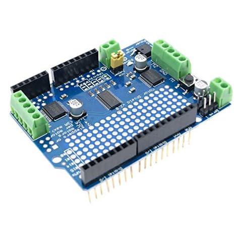 HiLetgo TB6612 Mosfet for Arduino Motor Shield Standard IIC I2C TB6612FNG Stepper Motor PCA9685 PWM Servo Driver Shield V2 Robot PWM Uno Mega R3 Replace L293D Cover