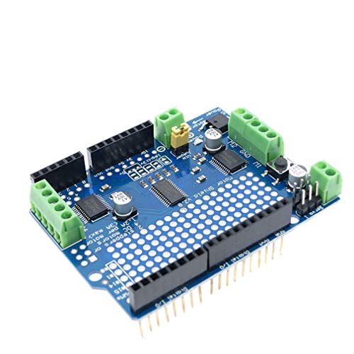 HiLetgo TB6612 Mosfet pour Arduino Motor Shield Standard IIC I2C TB6612FNG Moteur pas à pas PCA9685 PWM Servo Driver Shield V2 Robot PWM Uno Mega R3 Remplacer...