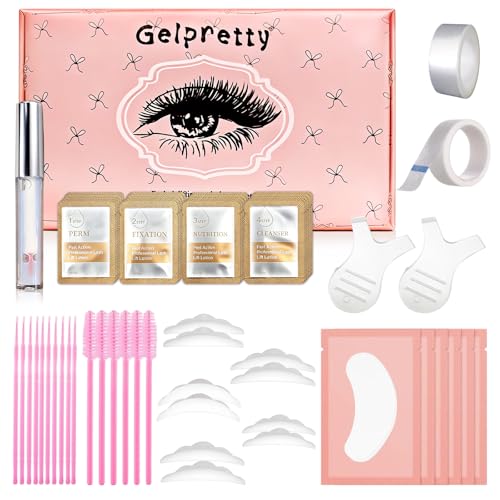 Lifting PestañAs Kit, Kit De Permanente De PestañAs,Lash Lift Long Lasting, Diy Herramientas Maquillaje, Efecto Cejas Y Lash Rizadas Definidas, Para Uso DoméStico Y En Salón