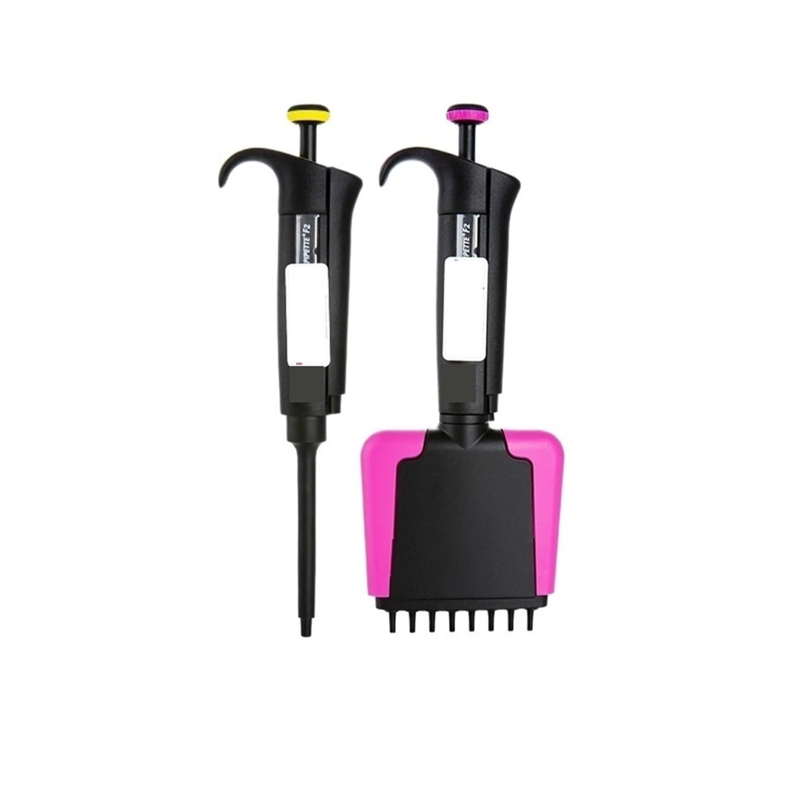 Micropipeta, Pipeta, Pipetas térmicas Multicanal Canal único Ocho canales Punta de pipeta micromanual ajustable(8-channel 1-10uL)