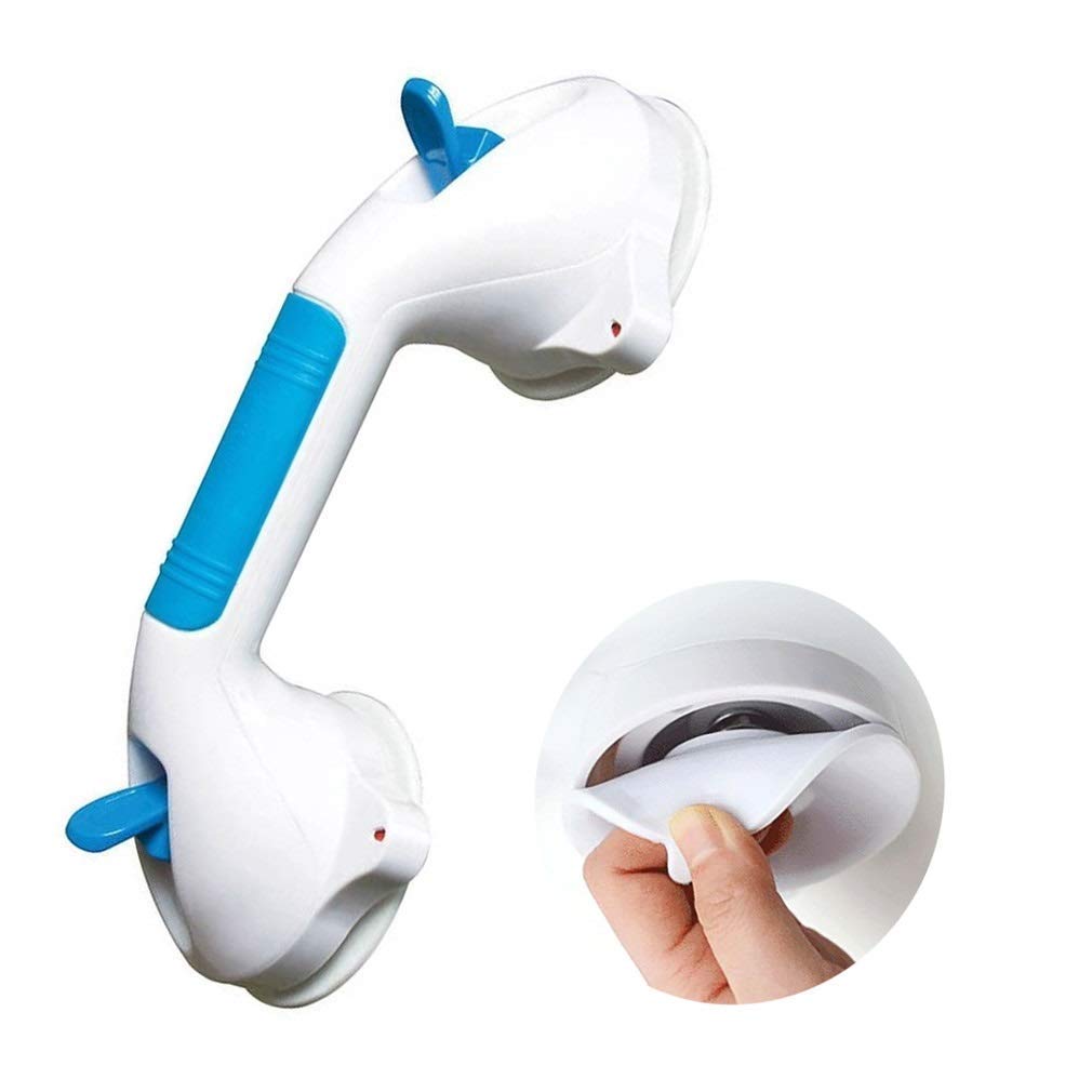 Barras de Agarre para Pasamanos de Baño Barra de Agarre con Ventosa, Reposabrazos con Ventosa para Baño, Sin Perforaciones, Ancianos, Mujeres Embarazadas, Ducha Infantil, Agarre co