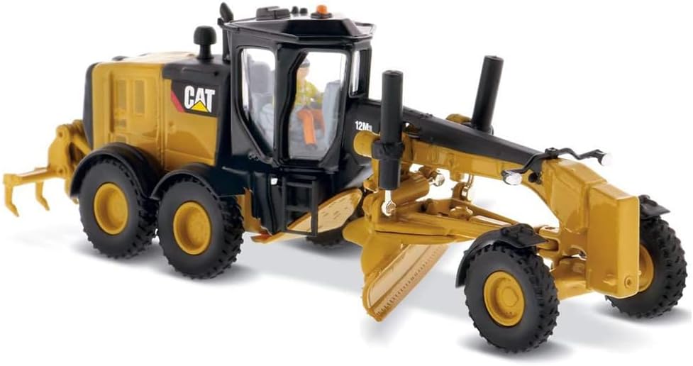 Caterpillar 85520 Engine Grader 1:87 Scale 12M3, 11.7 x 4.3 x 3.8 cm, Ages 14+