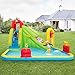 BOUNTECH Inflatable Water Slide, Mega Waterslide Park for Kids Backyard Family Fun with Splash Pool, Water Basin, Climbing, Blow up Water Slides Inflatables for Kids and Adults Outdoor Party Gifts