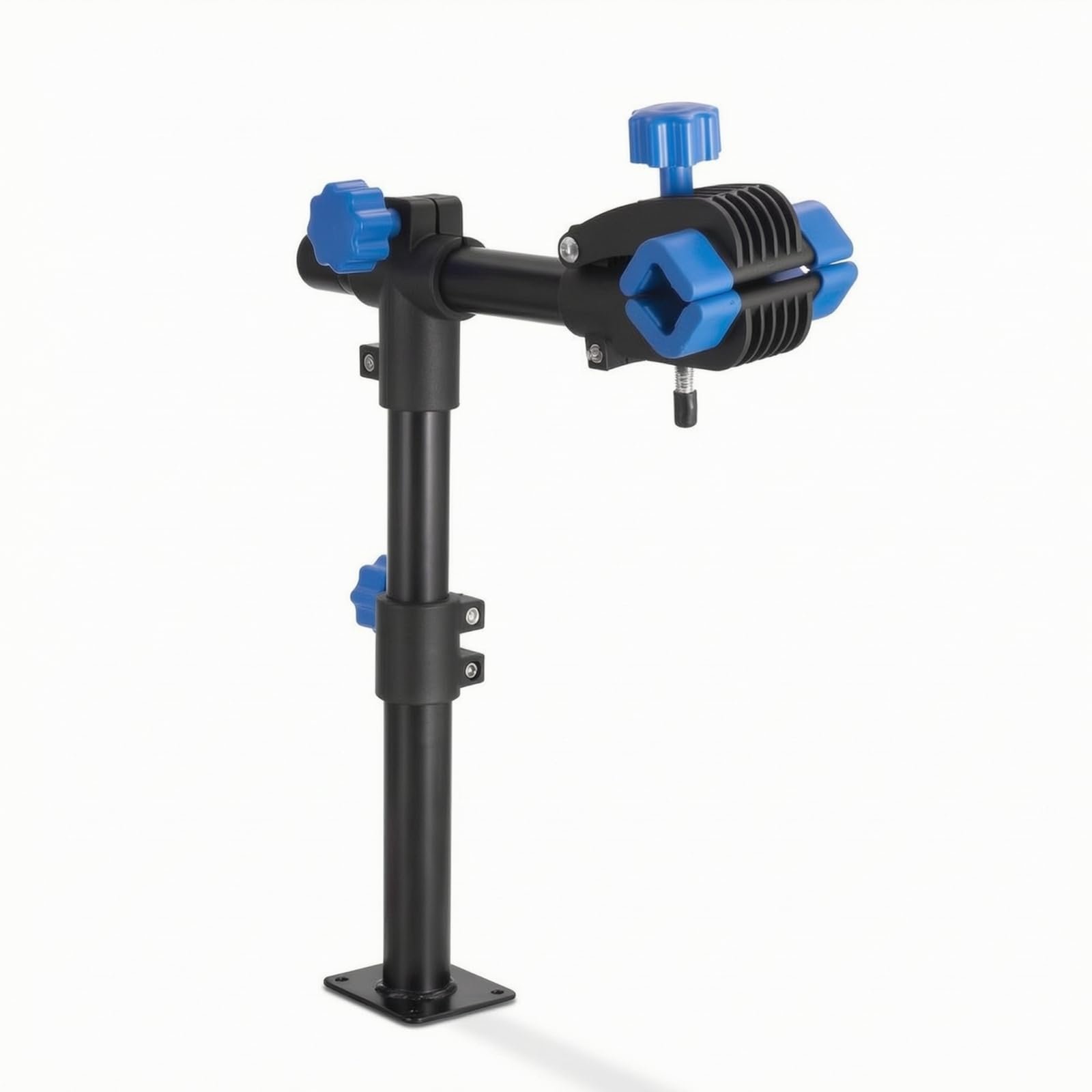 Soporte de Bicicleta Pared Pared Vertical con Abrazadera Estructura Metálica con Almohadillas Protectores Adecuado para